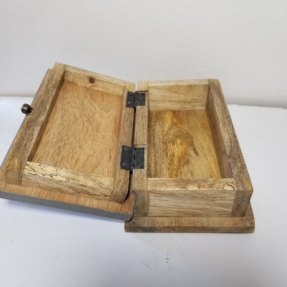 Small jewelry trinket wooden box 3.1469 - Picture 9 of 11